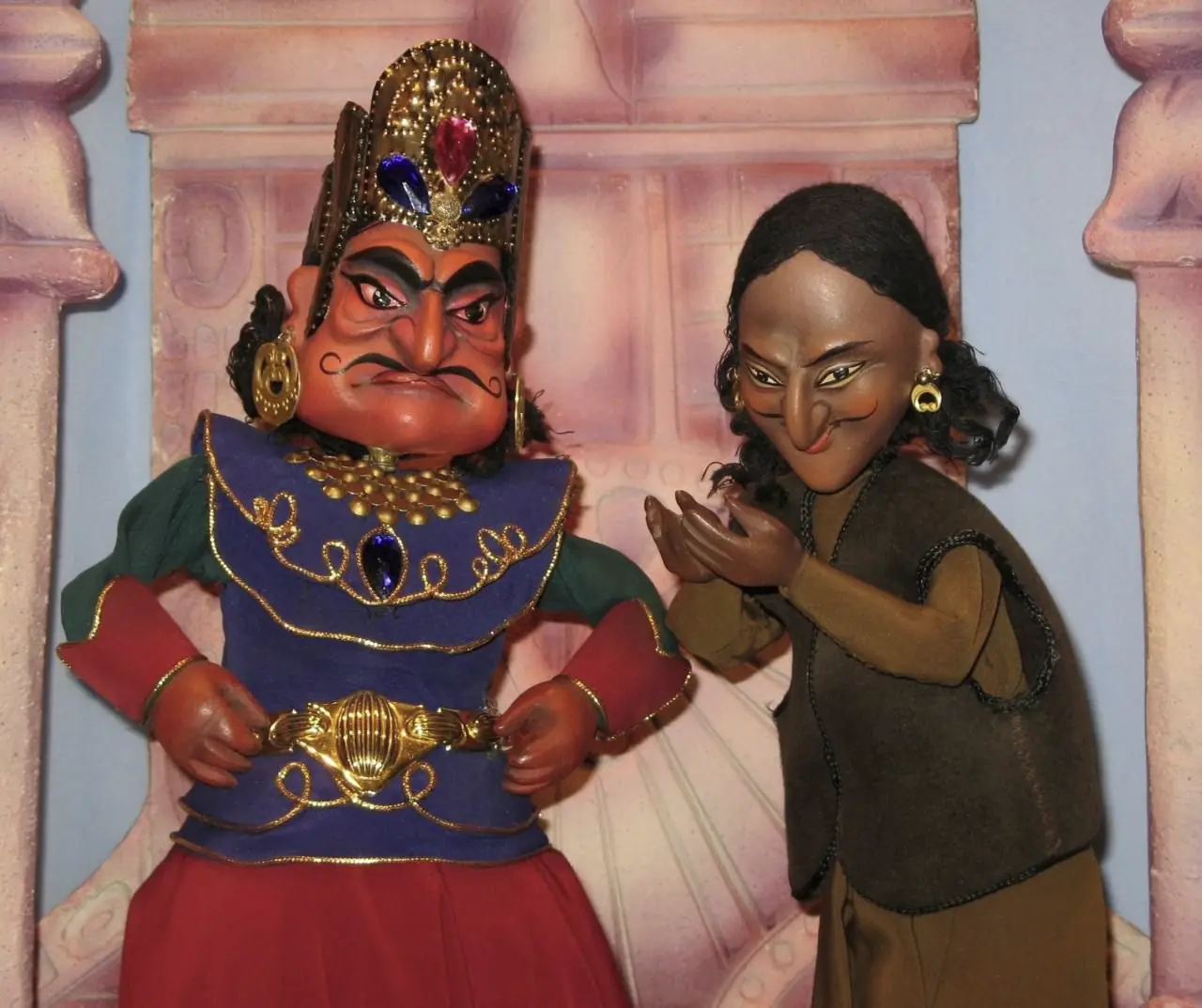 Krishna and Govardhan gallery image